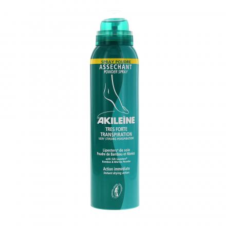 Akileine polverizzazione essiccazione forte sudorazione aerosol 150ml