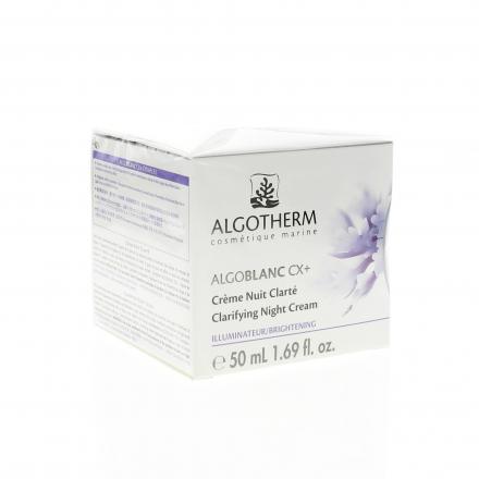 Algotherm AlgoBlanc CX + Night Cream 50ml vaso di chiarezza