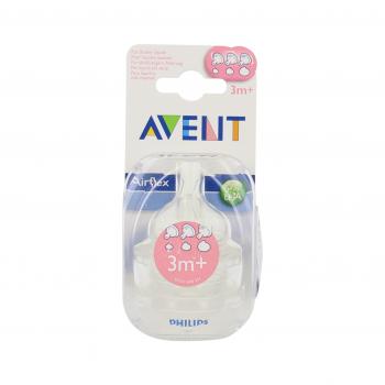 AVENT tettarella in silicone a portata variabile 3 mesi o più set di 2