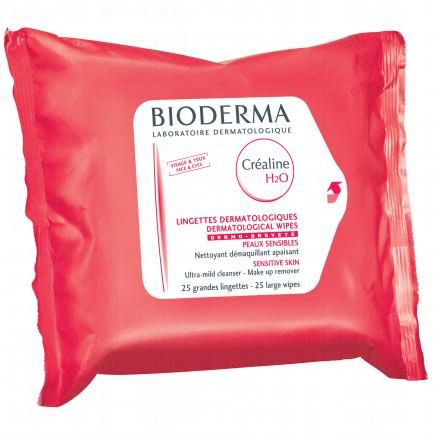 BIODERMA Sensibio H2O salviettine dermatologiche Confezione da 25 salviette