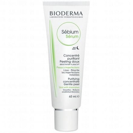 BIODERMA Sébium purificante siero concentrato delicato peeling tubo 40ml