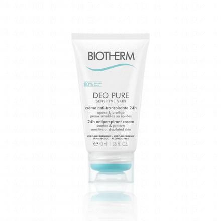 Biotherm Deo Pure Anti-traspirante 24h Cream tubo 40ml