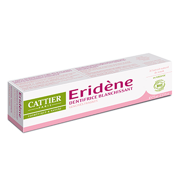 CATTIER Eridene gengive dentifricio sbiancante bio fragile tubo 75ml