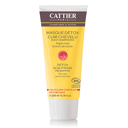 CATTIER Detox Maschera cuoio capelluto prima dello shampoo bio- tubo 200ml