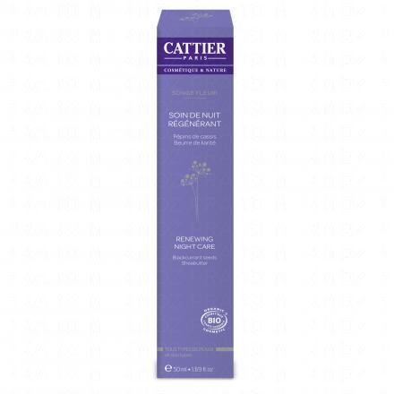 CATTIER Songe Fleuri rigenerante bio crema notte 50ml