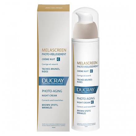 DUCRAY Melascreen crema notte bottiglia della pompa 50ml