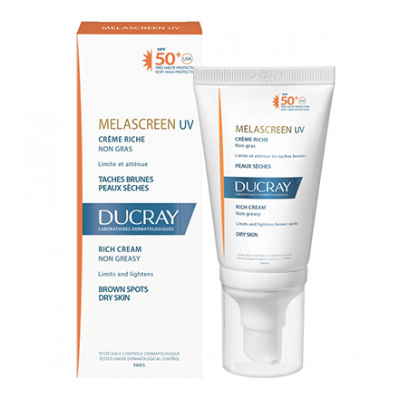 DUCRAY Melascreen ricca crema tubo 40ml SPF50