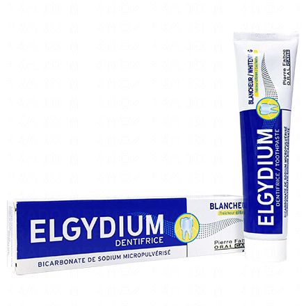 Dentifricio candore Elgydium gusto di limone tubo 75ml