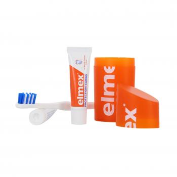 Tubi 12ml Set lotti Elmex dentale viaggio di 2 + 1 spazzolino da