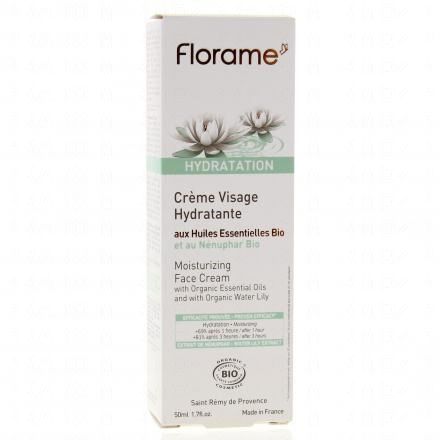 Tube 50ml Florame idratazione Idratante Crema viso