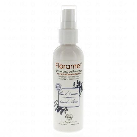 Florame Deodorante Spray bottiglia di fiori di lavanda 100ml