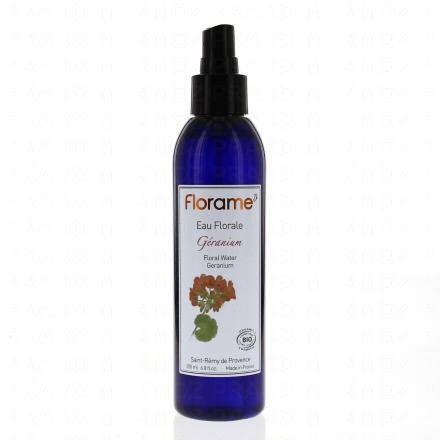 Geranio Florame floreale bio acqua flacone spray 200ml