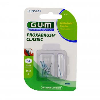 GUM No. 414 spazzole interdentali Proxabrush 1 millimetro classico x 8