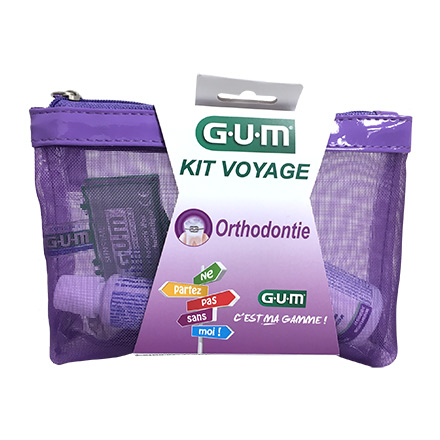 GUM Travel Kit ortodontico