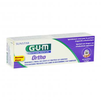 GUM Ortho gel tubo di dentifricio 75ml