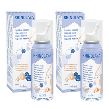 RHINOLAYA isotonica nasale igiene Lotto 2 spray x 50ml