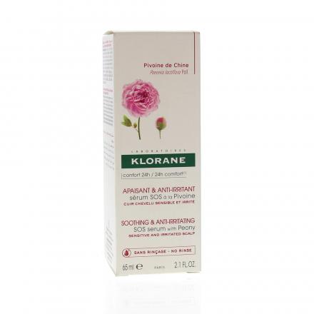 KLORANE Siero SOS peonia 65ml vial