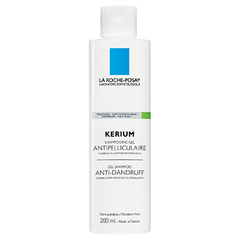 La Roche-Posay Kerium antiforfora shampoo-gel oleosa cuoio capelluto 200ml