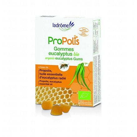 Eucalipto Ladrôme gengive propoli bio casella 45g