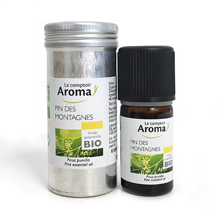 COUNTER AROMA pino bottiglia di olio essenziale 5 ml di montagna bio