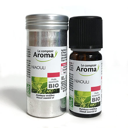 COUNTER AROMA Niaouli organico bottiglia da 10 ml di olio essenziale