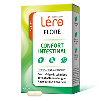 Flore il comfort intestinale LERO Activ' scatola di 15 capsule