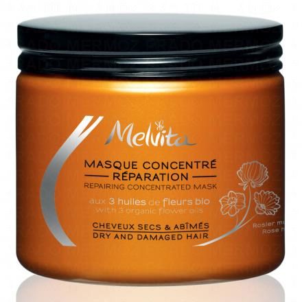 Melvita capelli Expert maschera riparazione concentrarsi pot 175ml