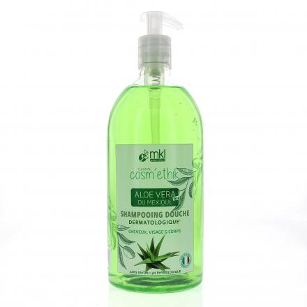 MKL doccia shampoo con Aloe Vera Messico flacone pompa 1 litro