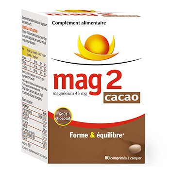 Mag 2 cacao pot 60 compresse masticabili