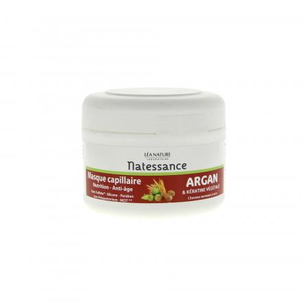 Maschera Natessance Argan Capelli & Plant cheratina pot 200ml