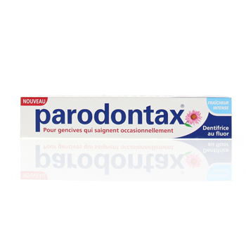 Parodontax fluoruro di dentifricio freschezza intensa tubo 75ml