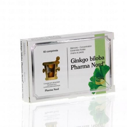 Casella bilboa PHARMA NORD ginko 60 compresse Box 60 compresse