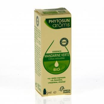 Phytosun Aroms mandarino Olio essenziale 5ml verde bottiglia