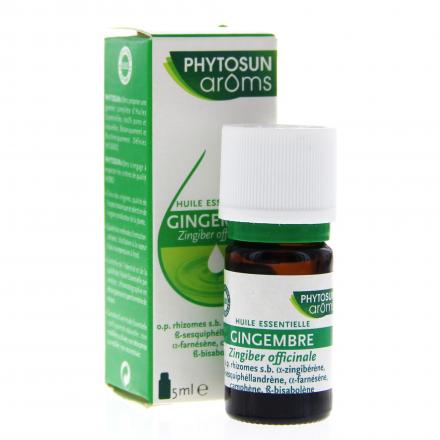 Phytosun Aroms essenziale Ginger olio bottiglia 5ml