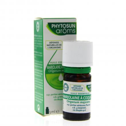Phytosun Aroms maggiorana olio essenziale 5ml gusci di bottiglia