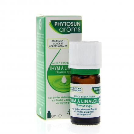 Phytosun Aroms olio di timo linalolo bottiglia 5ml