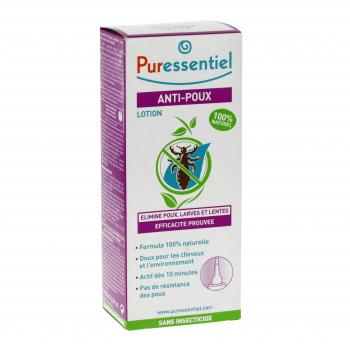 PURESSENTIEL lozione anti pidocchi bottiglia da 100 ml