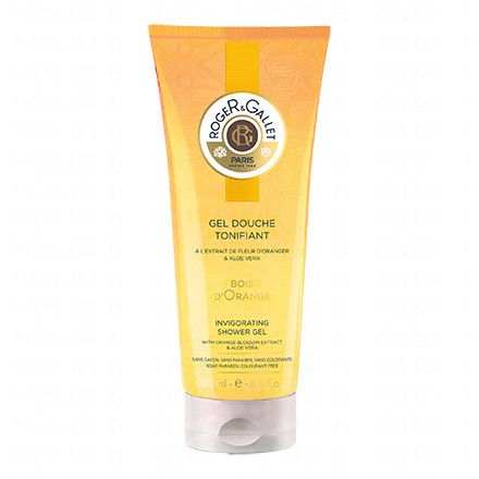 Roger & Gallet Gel doccia tonificante legno d'arancio 200ml