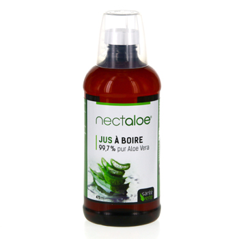 Succo di salute verde Nectaloe da bere bottiglia 473ml