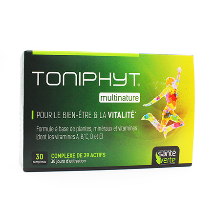 Salute verde Toniphyt Multinature benessere e vitalità 30 compresse