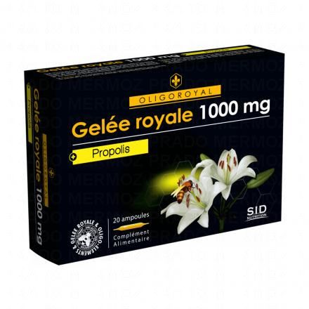 SID NUTRIZIONE Oligoroyal 1000mg Pappa Reale - Propoli scatola di 20 fiale di 10ml