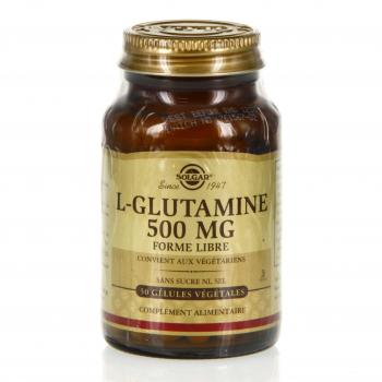 SOLGAR L Glutamine 500mg 50 capsule