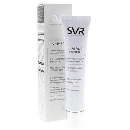 SVR 10 CLAIRIAL crema marrone macchie tubo 30ml esteso