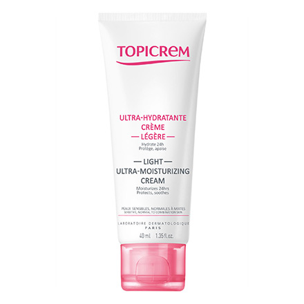 Topicrem L'ultra-idratante crema viso essenziale luce del tubo 40ml