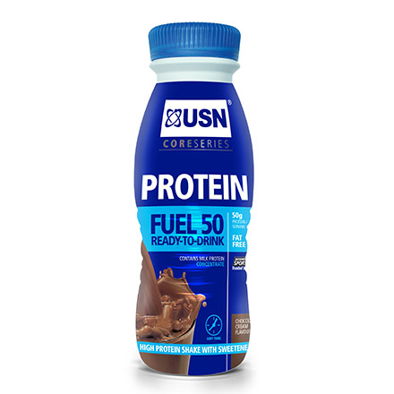 USN Protein Fuel 50 ready-to-drink al cioccolato 500ml