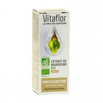 Gemme Vitaflor estratto organico Pino silvestre fiala 15ml