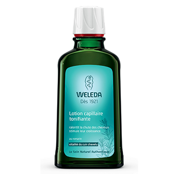 WELEDA capelli lozione tonificante del rosmarino organico bottiglia da 100 ml