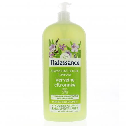 Flacone pompa doccia NATESSANCE Shampoo / tonico 1L