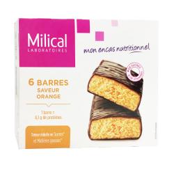 Bar Milical-proteina dimagrante cioccolato arancione gusto x 6