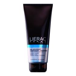 LIERAC maschio Gel doccia, 3-in-1 schiumogeno gel energizzante - energizzante tubo 200ml